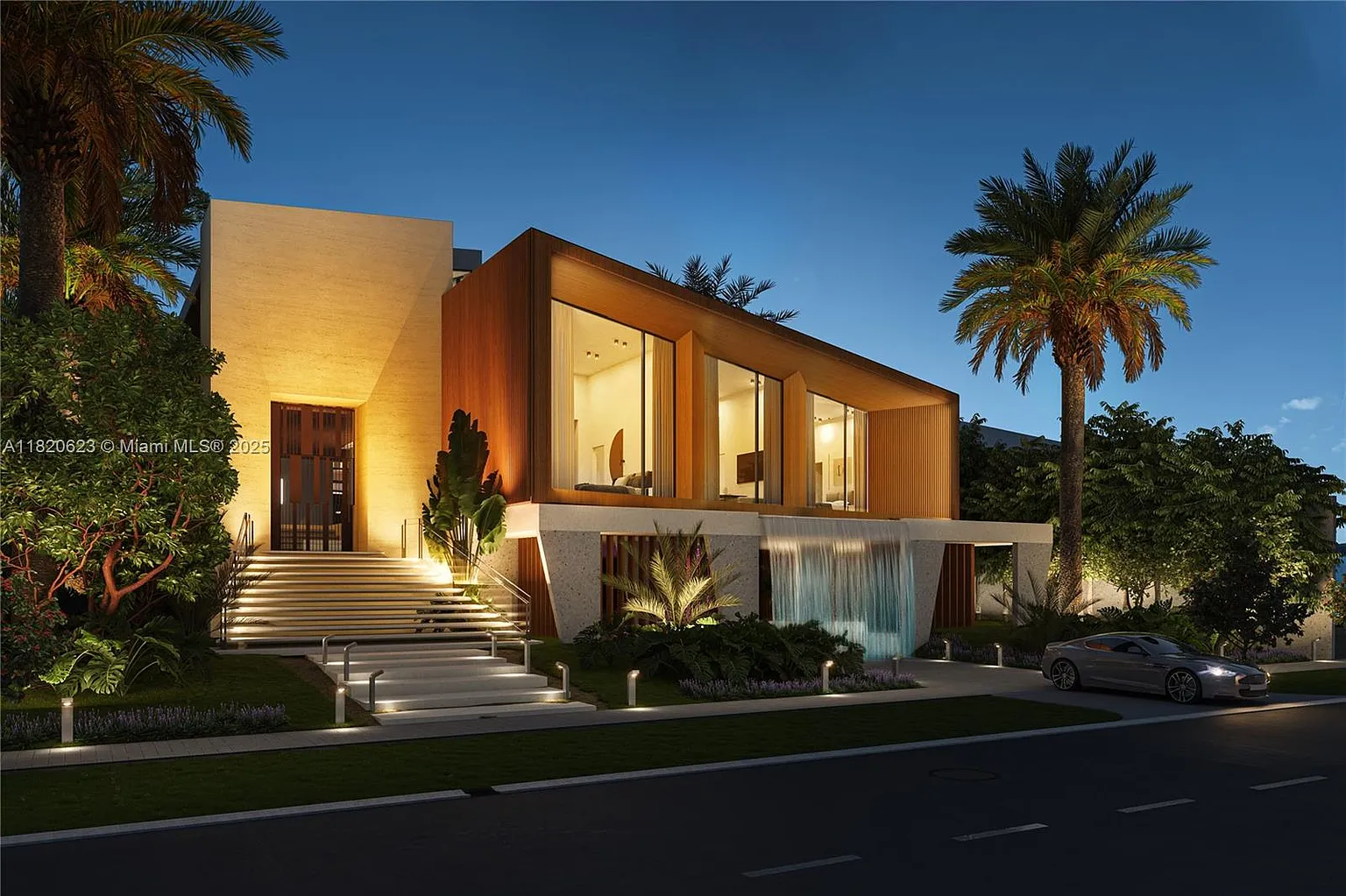 Waterfront residence in Miami Beach