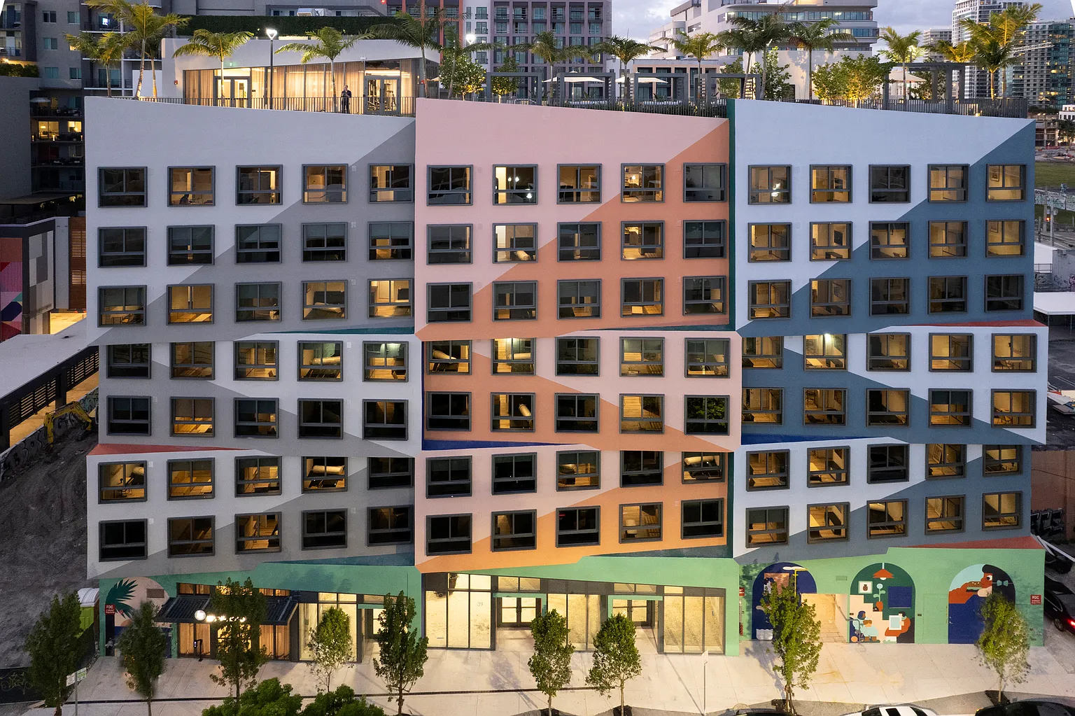 Condominium development site in Wynwood